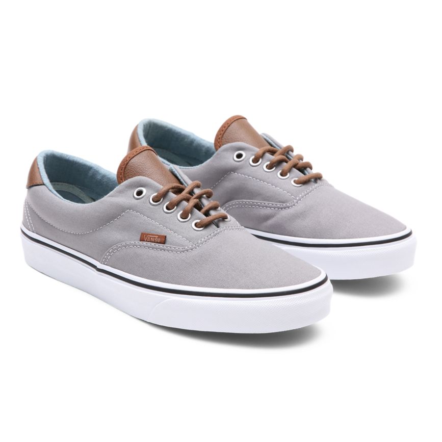 Tenis Bajas Vans C&L Era 59 Hombre Gris | VN354G6WB83