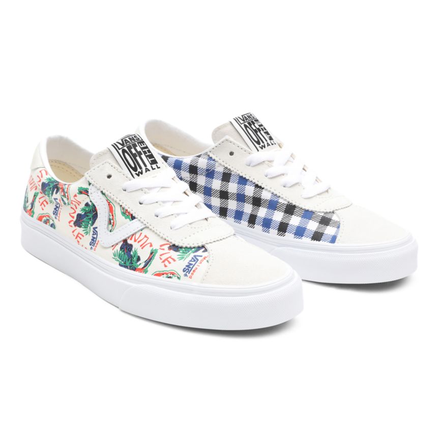 Tenis Bajas Vans Spring Daze Sport Mujer Blancas | VN430C5DZ60