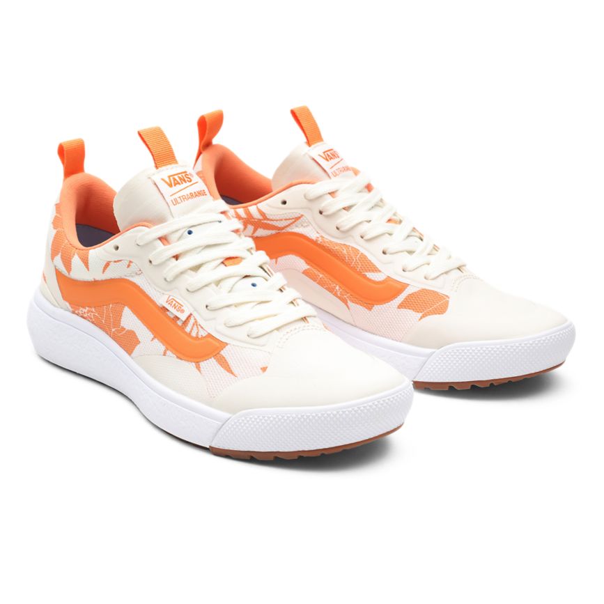 Tenis Ultrarange Vans Island Floral UltraRange EXO Mujer Naranjas | VN615N9CD39